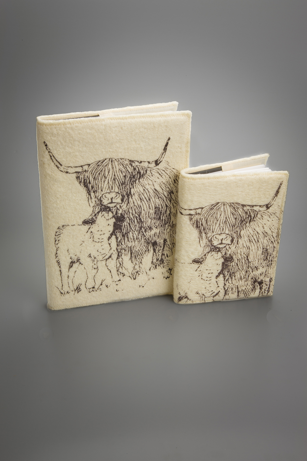 Product Photography - Highland Cow Notebooks (Homewares) | Silver Fox Studios